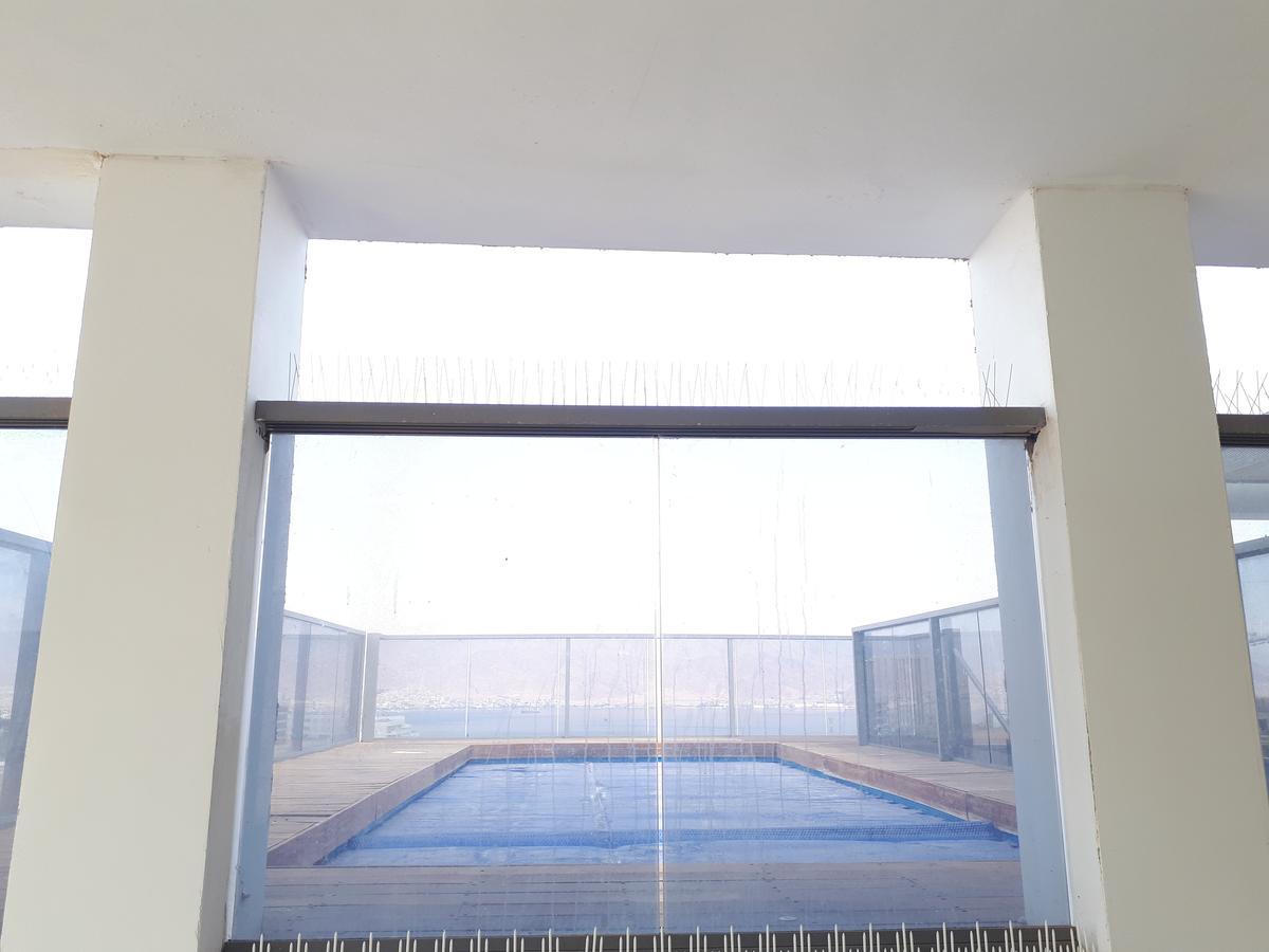 Ferienwohnung Stunning Penthouse With Sea Views And Private Heated Pool Eilat Exterior foto